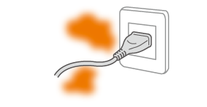 電線或插頭異常發熱