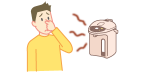 機體異常發熱，散發焦臭味