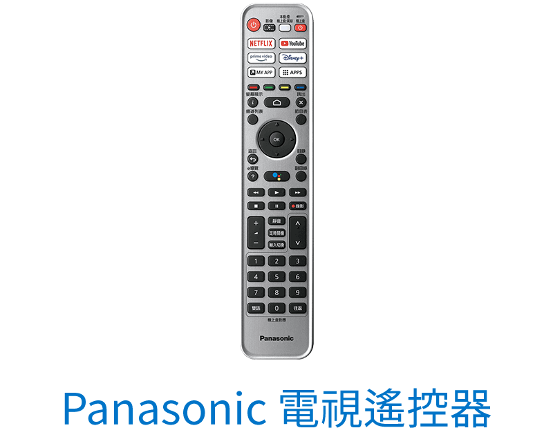 Panasonic 電視遙控器