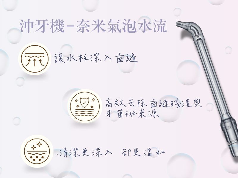 奈米氣泡沖牙機 EW-NJ8A