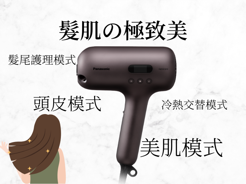 奈米水離子吹風機EH-NC80