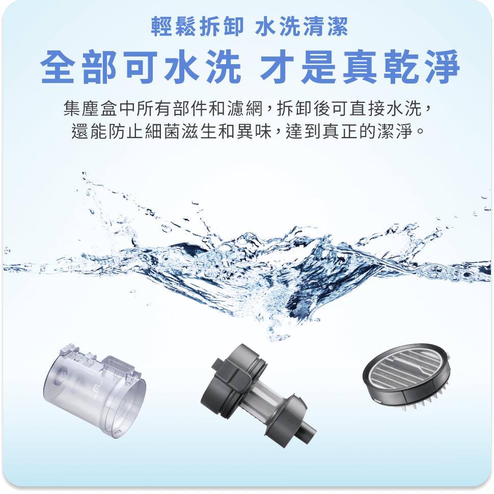 全部可水洗 才是真乾淨