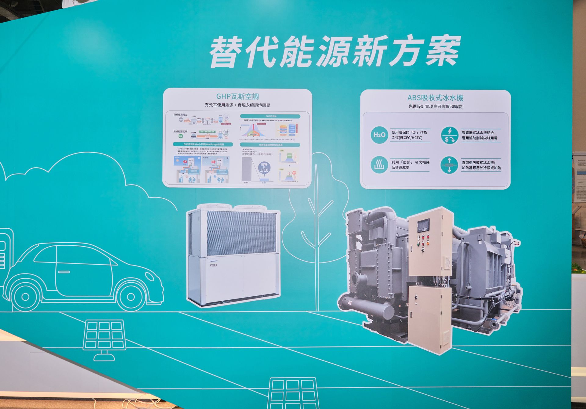 GHP瓦斯空調&ABS吸收式冰水機