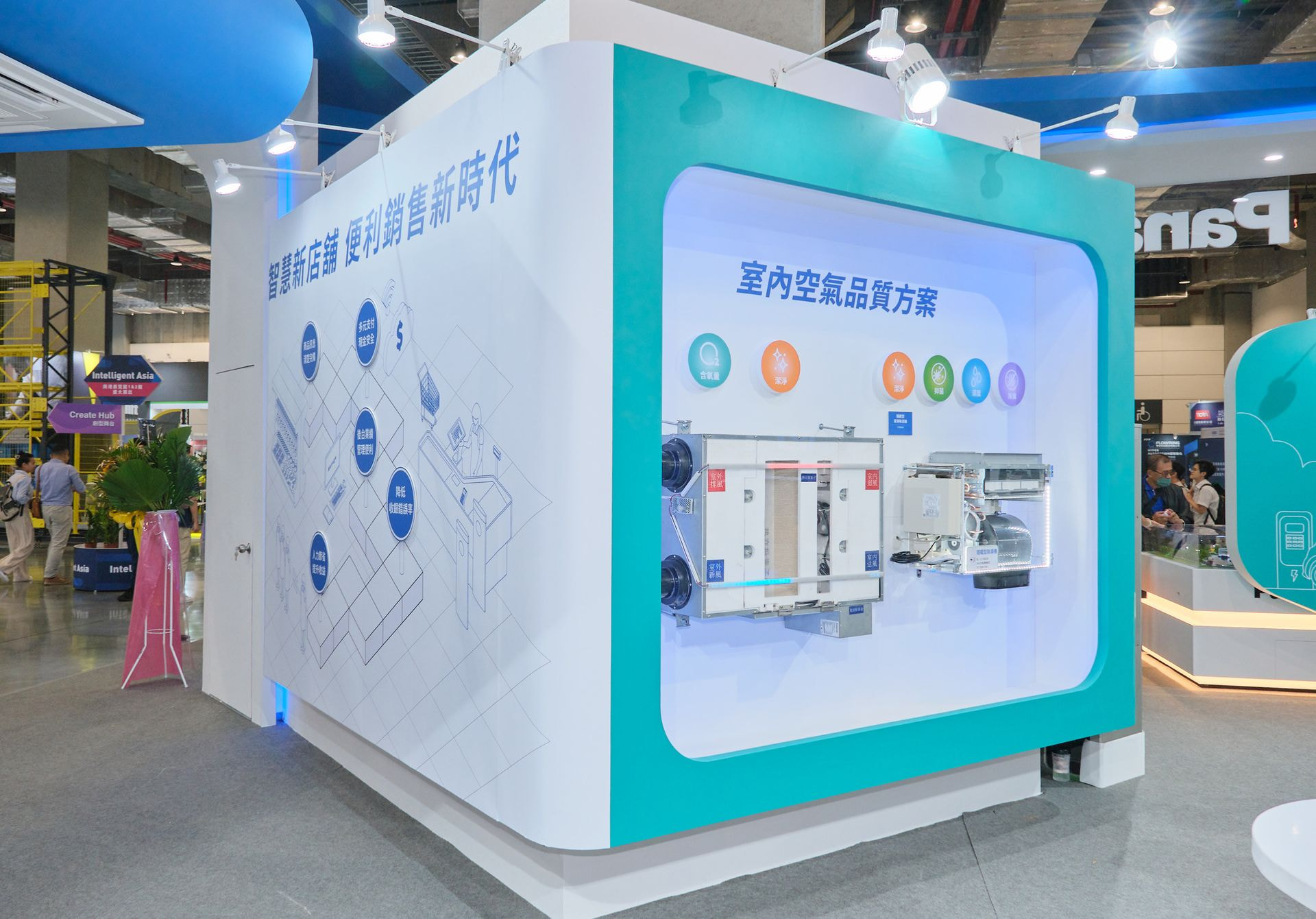 全熱交換器&隱藏型除濕機