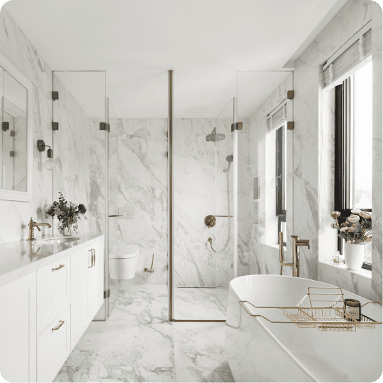 珂理設計-美式別墅衛浴空間