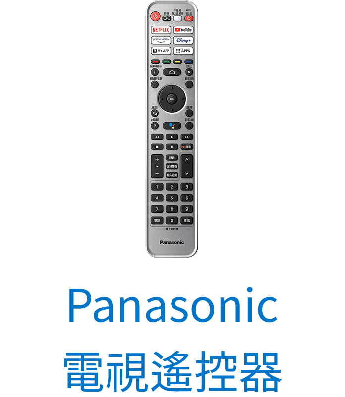 Panasonic 電視遙控器