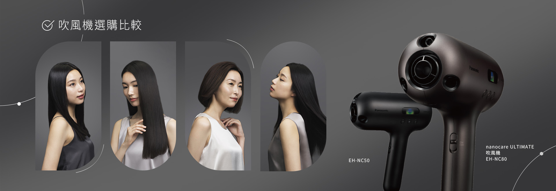 Panasonic 吹風機選購比較