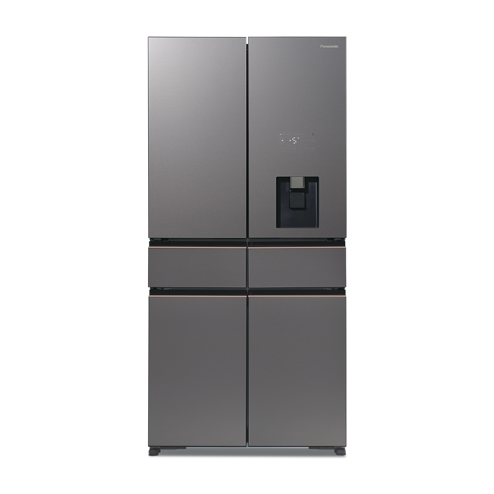 650L六門輕奢品味系列無邊框霧面玻璃電冰箱 NR-F651PG